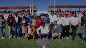 Talabre celebra la inauguración de su complejo deportivo de altura con cancha de pasto sintético