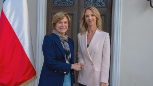 Evelyn Matthei se reúne con diputada española Cayetana Álvarez: “Seguiremos trabajando por una democracia sólida, libre y sin miedo