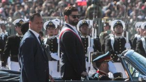 FOTOS - Presidente Boric realiza su último brindis  en Parada Militar 2025