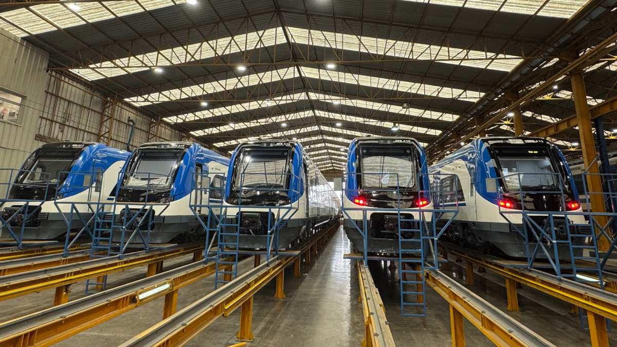 VIDEO – Trenes chinos desembarcan en Chile: así lucen los vagones con tecnología moderna