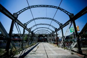 FOTOS - Por qué cerró el Puente Los Carros y cómo evitarán que se vuelva a repetir con su restauración