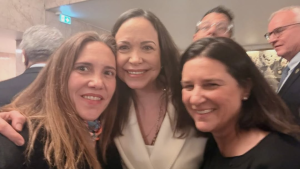 VIDEO - María Corina Machado adelanta visita tras cita con Magdalena Piñera: 