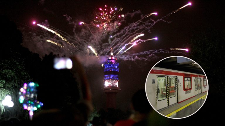 Metro de Santiago extenderá su horario por Año Nuevo en Torre Entel: estas son las estaciones