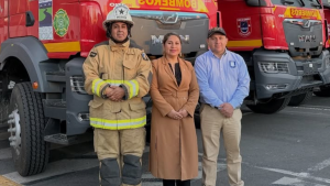 VIDEOS - Cómo culminó el llamado por ayuda de la alcaldesa de Lebu tras incendio en Isla Mocha