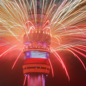 Por qué el show de Año Nuevo en Torre Entel se vio obligado a acortar su duración
