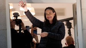 Machado afirma que Trump ahora 