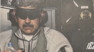 VIDEO - Nicolás Maduro y su esposa llegan a base militar en Nueva York