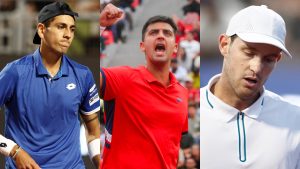 Dispar jornada del tenis chileno: Tomás Barrios celebra, mientras que Tabilo y Jarry se despiden