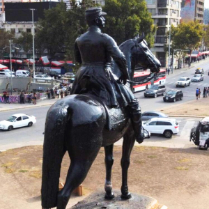 Cuándo volvería la estatua de Baquedano a Plaza Italia