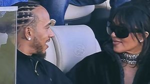 ¿Se oficializa su relación? Lewis Hamilton y Kim Kardashian fueron vistos juntos en el Super Bowl