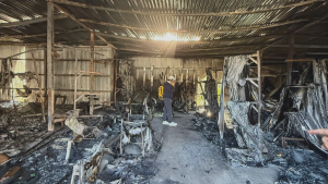 VIDEOS - Incendio destruye instalaciones de remo y canotaje de Team Chile en Curauma