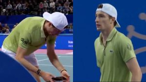 VIDEO - Ganaba, revisó su teléfono y perdió todos los puntos: Ugo Humbert despierta sospechas tras extraña eliminación