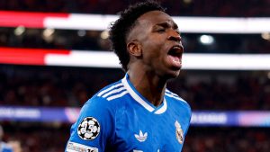 Polémica noche de Champions League: Vinicius denunció a jugador argentino de llamarlo 