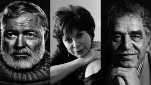 Pelea de escritores, ring y eternidad