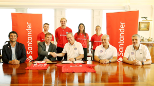 Banco Santander suscribe acuerdo para auspiciar a la Federación Chilena de Hockey sobre Césped