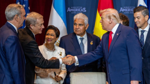 VIDEO - Qué le dijo Donald Trump a José Antonio Kast durante la foto oficial de Shield of the Americas