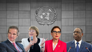 Las posturas de los países con poder de veto sobre los candidatos en carrera por la ONU