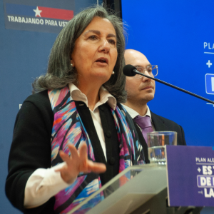 Ministra Chomali se desmarca del Gobierno por indicación de reportar migrantes irregulares: 