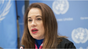 Competencia para Bachelet: quién es María Fernanda Espinosa, la ecuatoriana que ingresa a la carrera por liderar la ONU