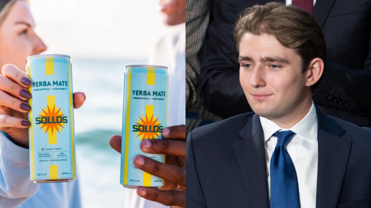 Barron Trump debuta con su emprendimiento: lanza b