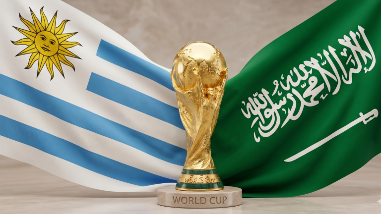 Arabia Saudita vs Uruguay: horario, posibles alineaciones y dónde ver en Chile el partido del grupo H