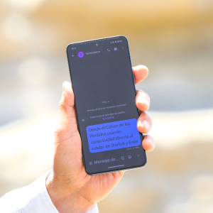 Chile y Perú acortan brechas de conectividad gracias a la cobertura directa al celular de Entel y Starlink