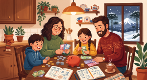 Educación financiera para niños en vacaciones de invierno