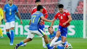 Amistoso con Brasil: La Roja Sub 20 jugó un partidazo pero cayó por 1-0