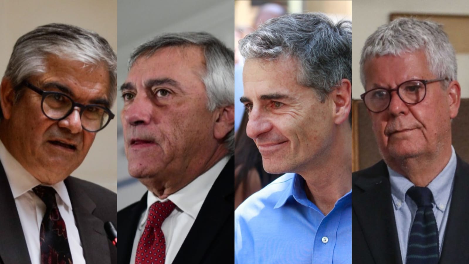 Marcel y exministros de Hacienda de la Concertació