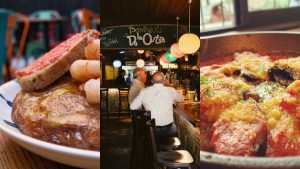 Tortillas, tapas y crema catalana: las picadas de los españoles en Santiago