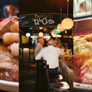 Tortillas, tapas y crema catalana: las picadas de los españoles en Santiago