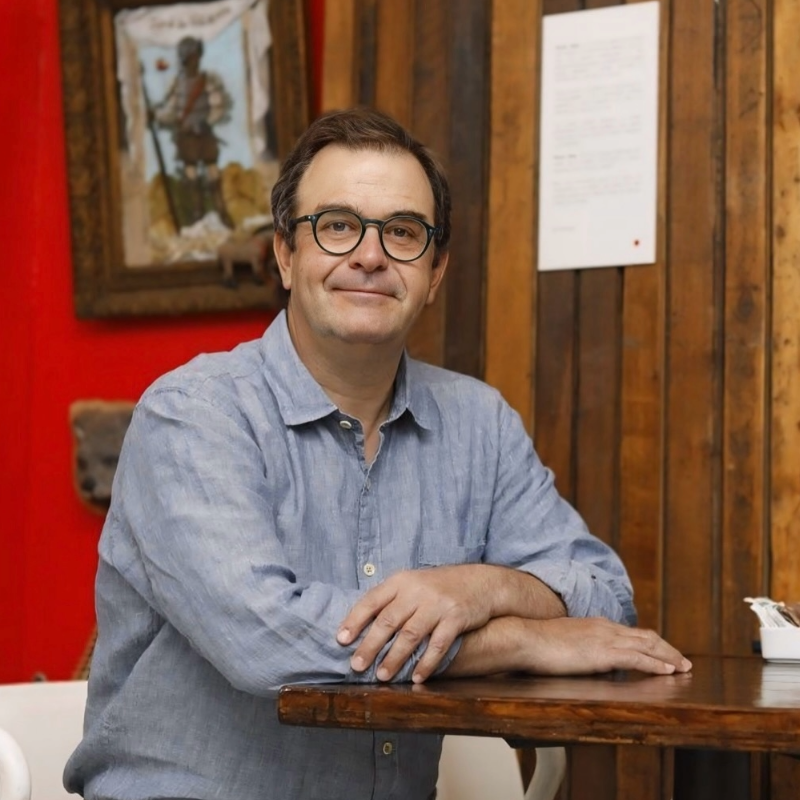 Foto del editor Juan Diego Santa Cruz