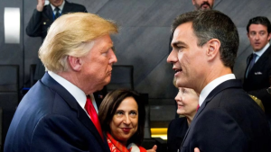 Pedro Sánchez la bajó el perfil a los ataques de Trump a España y aseguró que hablaron de golf y fútbol