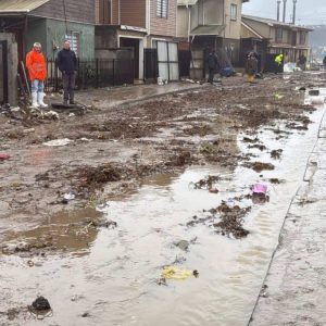 Marejadas golpean a Penco, la comuna más afectada por los incendios: reportan 80 viviendas dañadas y 12 con pérdida total