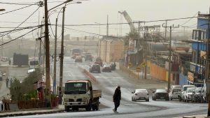 VIDEOS - La tormenta de arena que oscureció Antofagasta con vientos de hasta 100 kms/hr