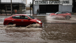 Sistema frontal: a qué hora será el peak de lluvia en Santiago