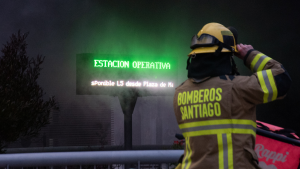 Recién había salido de mantenimiento: los detalles del tren del Metro de Santiago que se incendió en Santa Isabel