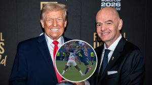 Trump confirma que intervino ante la FIFA por tarjeta roja contra Balogun: 