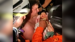 VIDEOS - Terremoto en Colombia: rescate de un bebé enciende una luz de esperanza en medio de la tragedia