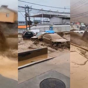 VIDEOS - Las impactantes imágenes que dejó el violento aluvión en Tocopilla