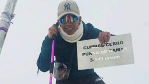 Más de 3.000 metros de altura y en condiciones extremas: así continúa la búsqueda de Jonnatan Hio Hio en el cerro Panul