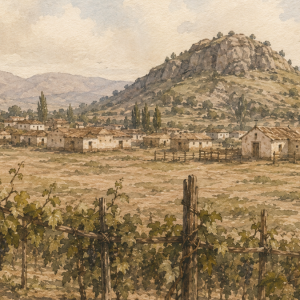 El olvidado vínculo del centro histórico de Santiago con el vino