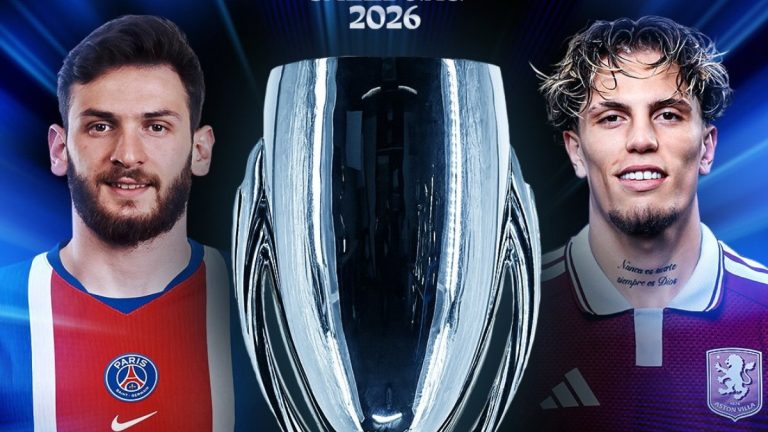 PSG y Aston Villa inician la temporada europea: formaciones, horario y dónde ver la Supercopa de la UEFA