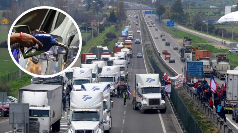 Camioneros presionan al Gobierno por precio del diésel y exigen proyecto de ley con urgencia