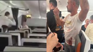 VIDEOS - Pánico en vuelo a Israel: pasajeros redujeron a copiloto que apuñaló al piloto