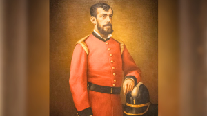 La actividad con la que la Primera Compañía de Bomberos de Santiago recuerda los 150 años de la muerte de su primer mártir