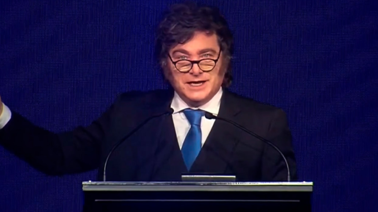 El encendido discurso de Milei en Chile: 