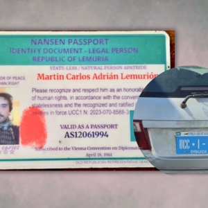 República de Lemuria: qué se sabe del conductor detenido en Lampa y que dijo ser diplomático de ese país ficticio