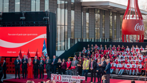 Coca-Cola anuncia inversión de $720 mil millones y 500 oportunidades laborales para jóvenes