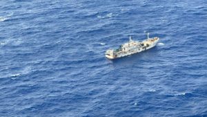 El operativo que desplegó la Armada ante la presencia de 21 pesqueros chinos cerca de Rapa Nui